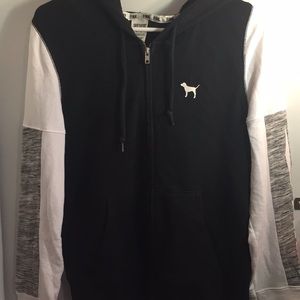 VS PINK Full Zip Sweatshirt